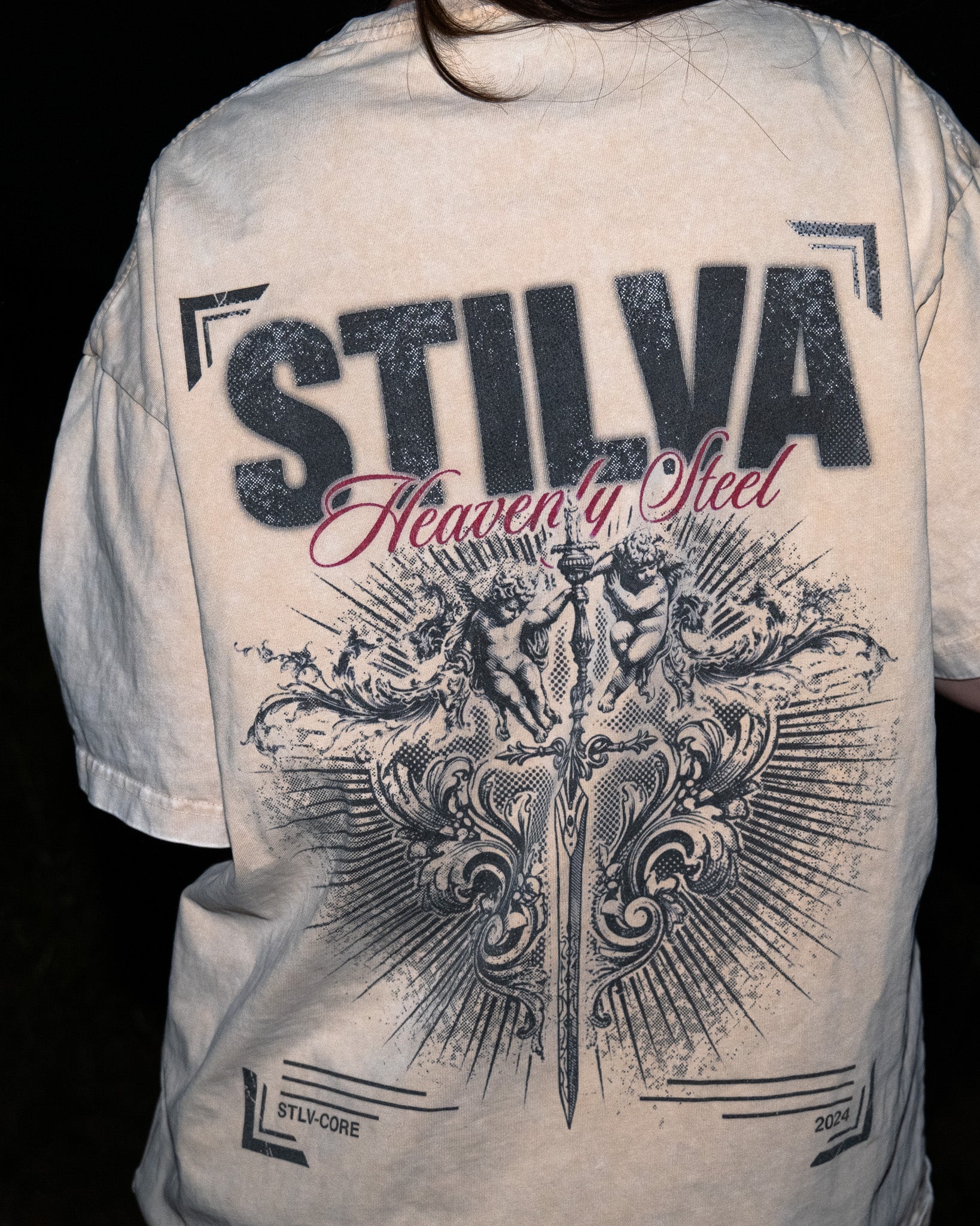 HEAVENLY STEEL - TAN - PREMIUM T SHIRT