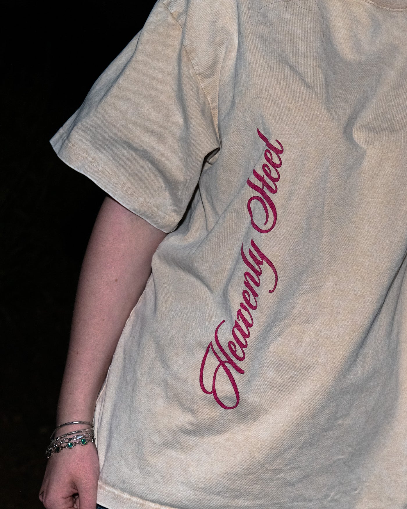 HEAVENLY STEEL - TAN - PREMIUM T SHIRT