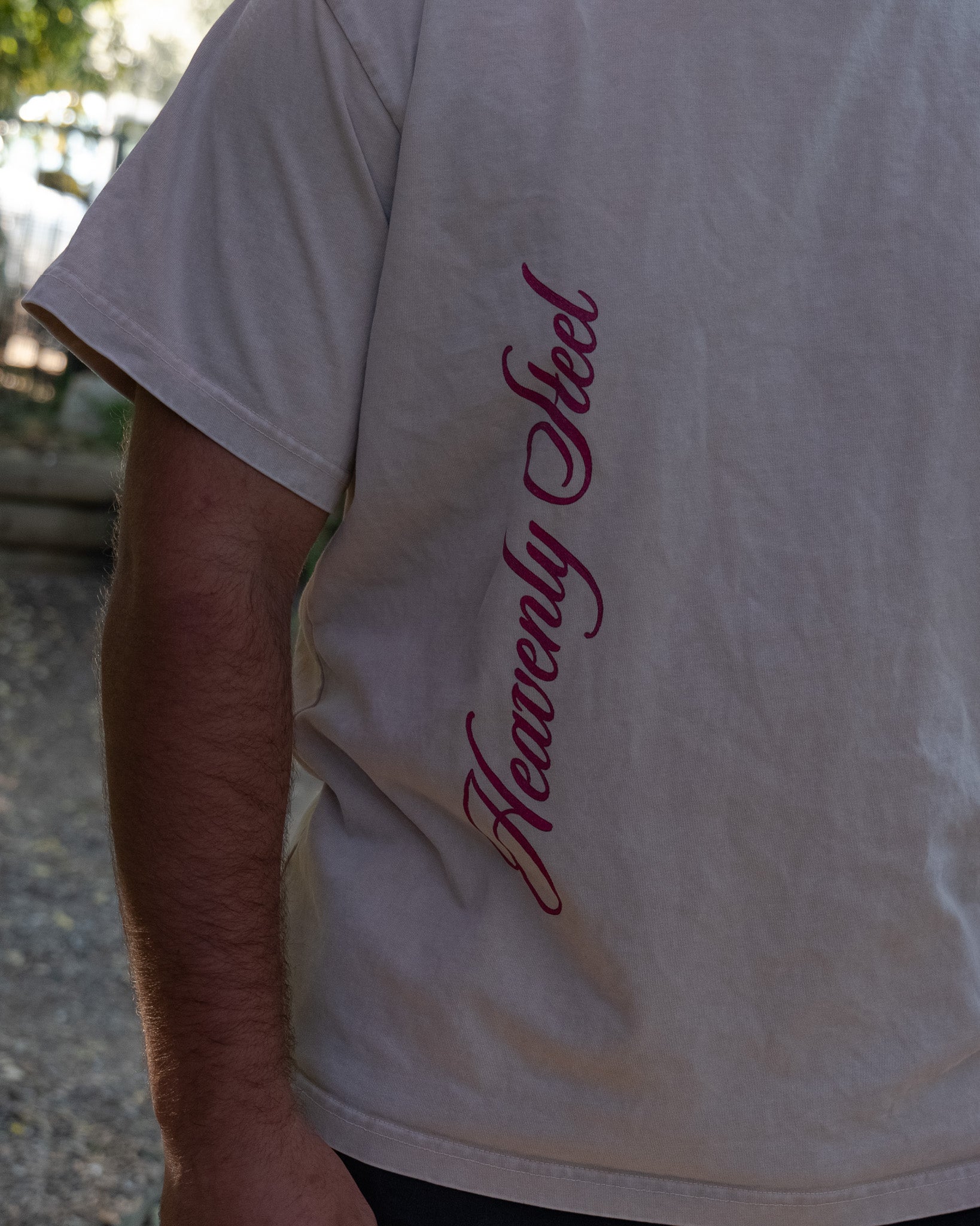 HEAVENLY STEEL - TAN - PREMIUM T SHIRT