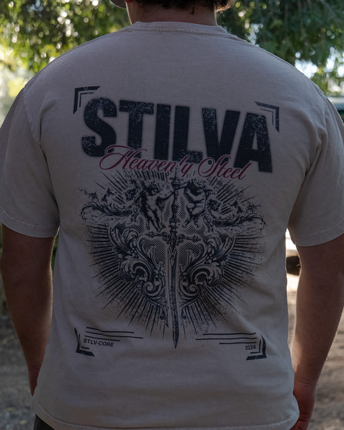 HEAVENLY STEEL - TAN - PREMIUM T SHIRT